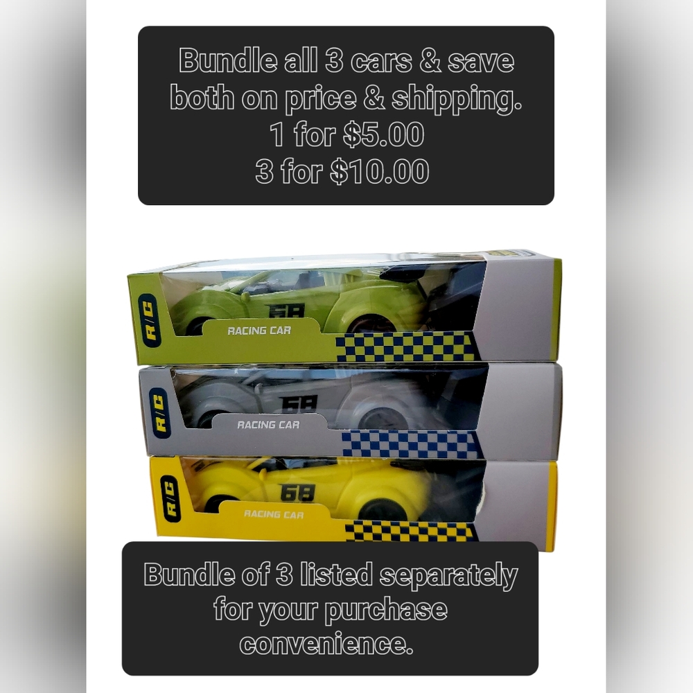 EXTREME RACING Remote Control Car Yellow Color NIP - Picture 5 of 8